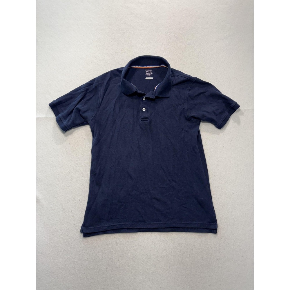 French Toast Polo Shirt Boys XL Blue Short Sleeve School Uniform SAQ84 HIEC005